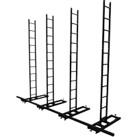 LED video wall - 4 stand set frame truss